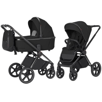 Коляска 2 в 1 Carrello Ultimo CRL-6524 Sable Black Chrome 01